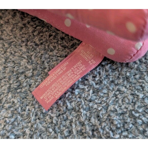 Victoria's Secret Pink Spotted Dog 7” Plush Peace Heart Yellow Shirt 2009 - Picture 9 of 9